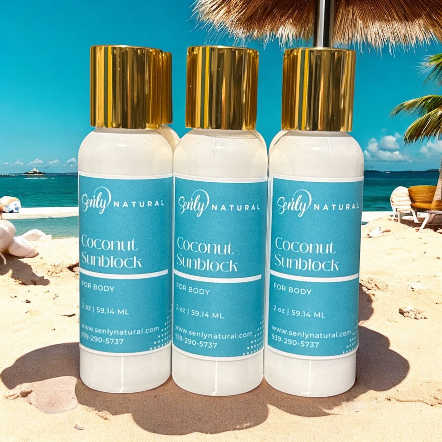 Coconut Sunblock 2 oz
