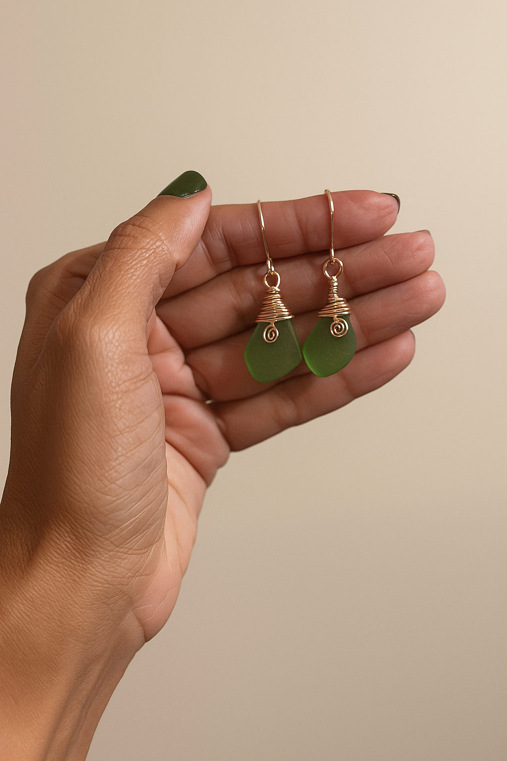 Esencia Marina Pantallas | Sea Essence Earrings