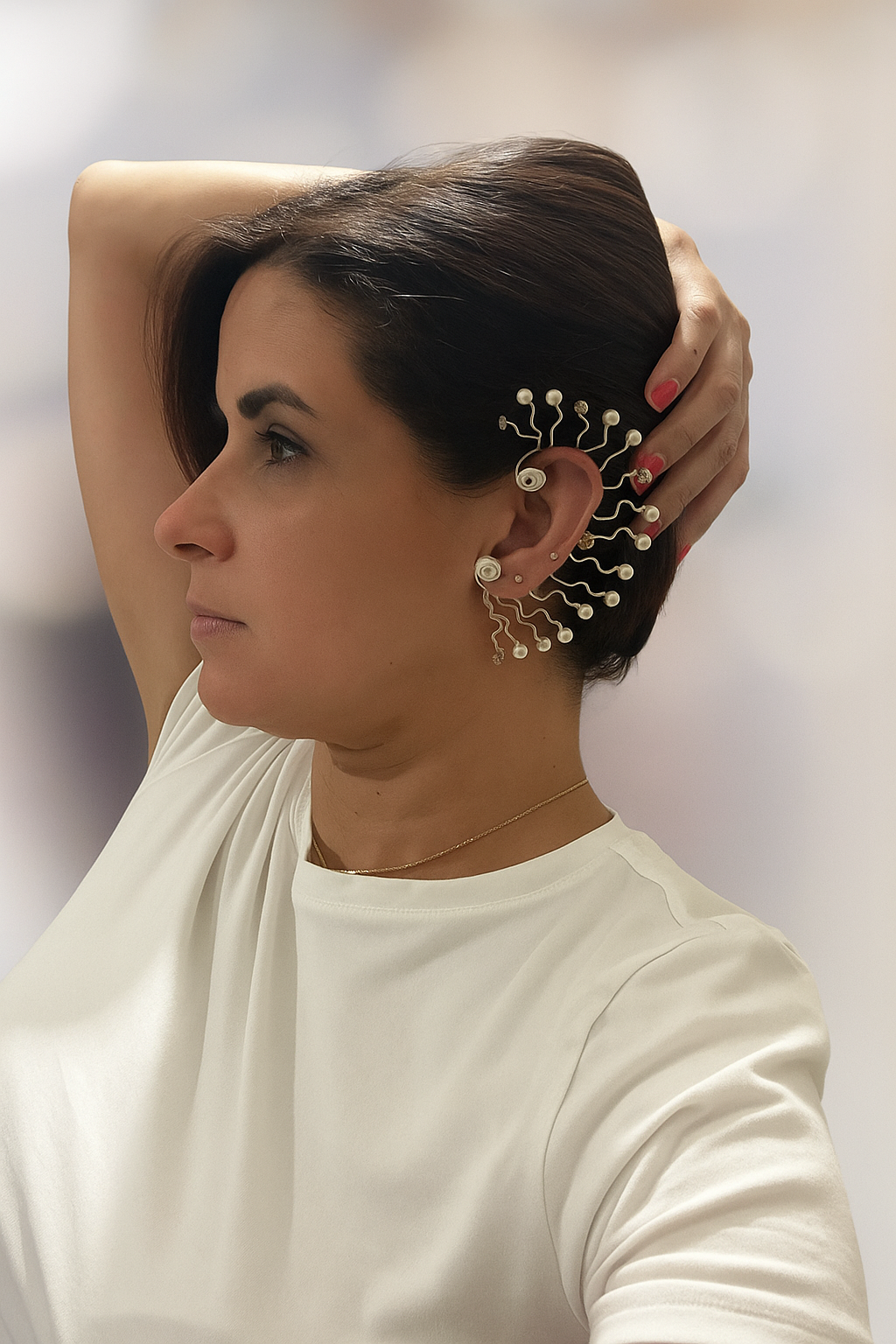 Raíces de Luz | Roots of Light Ear Cuff