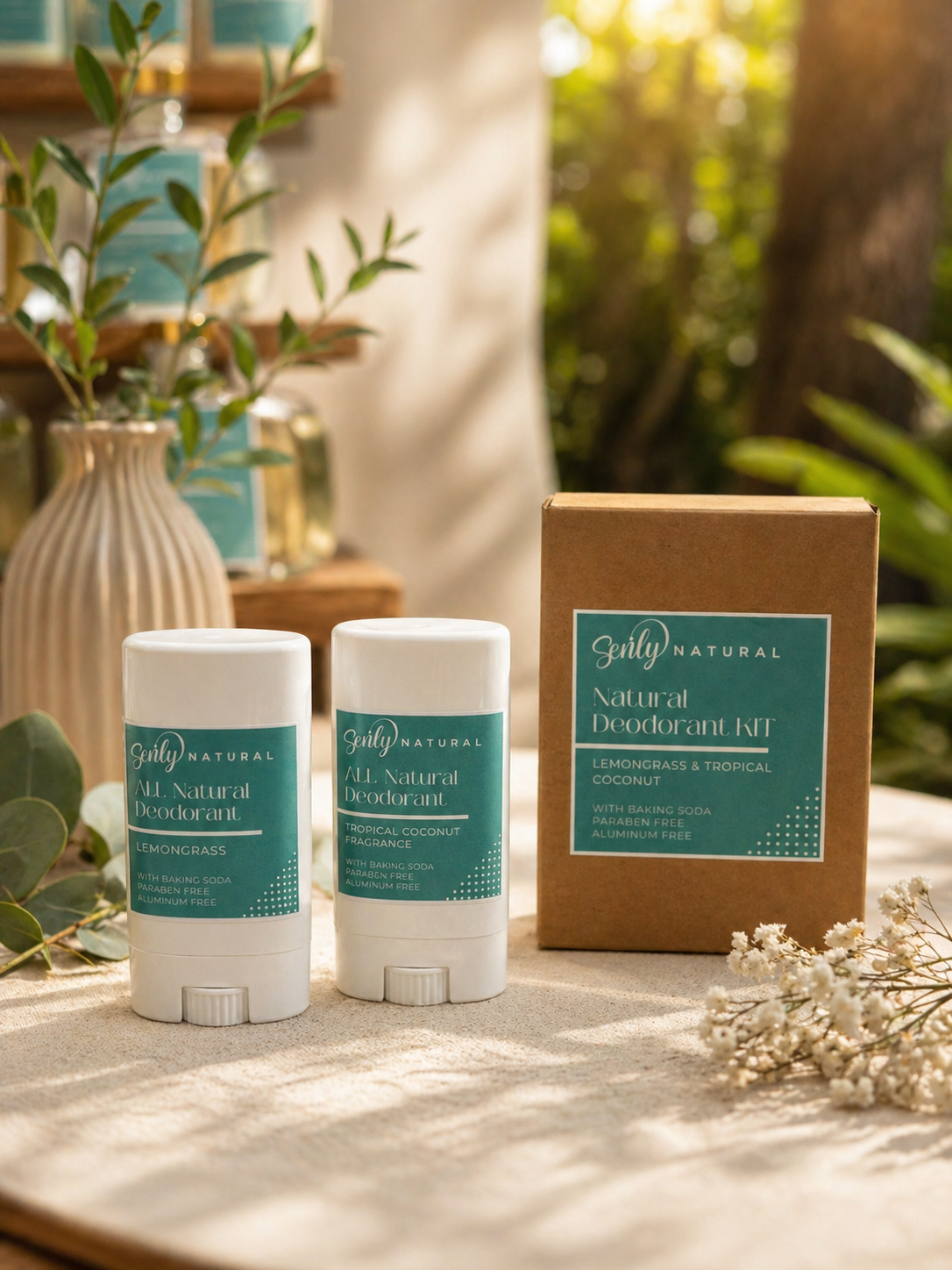Natural Deodorant Kit (Normal Skin)